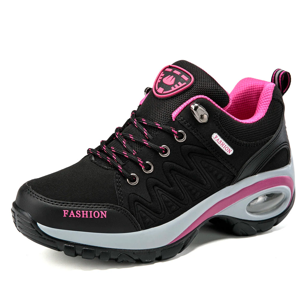 Ladies Sneakers Comfortable Breathable Platform Shoes Lace Up Female Casual Shoes for Women Outdoor and cold floors.