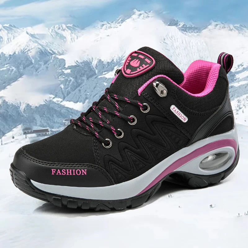 Ladies Sneakers Comfortable Breathable Platform Shoes Lace Up Female Casual Shoes for Women Outdoor and cold floors.